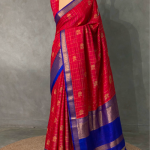 Raktima Neela – Mangalagiri Handloom Check Saree