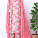 Blush Bloom Misline Floral 3-Piece Set