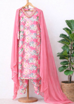 Blush Bloom Misline Floral 3-Piece Set