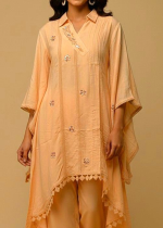 Peach Elegance Asymmetric Coord Set - Image 2