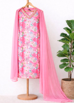 Blush Bloom Misline Floral 3-Piece Set - Image 2